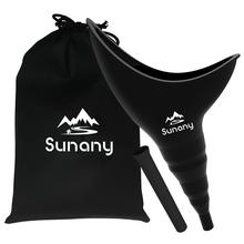 Load image into Gallery viewer, Female Urination Device,Reusable Silicone Female Urinal Foolproof Women Pee Funnel Allows Women to Pee Standing Up,Women's Urinal with Drawstring Bags is The Perfect Companion for Travel and Outdoor