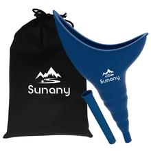 Load image into Gallery viewer, Female Urination Device,Reusable Silicone Female Urinal Foolproof Women Pee Funnel Allows Women to Pee Standing Up,Women's Urinal with Drawstring Bags is The Perfect Companion for Travel and Outdoor