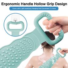 Load image into Gallery viewer, Silicone Back Scrubber for Shower, Lengthen &amp; Soft Back Washer, Bath Body Brush with Handles for Deep Cleaning, Exfoliating and Massaging ( 30-Inch) 148 / 5000 翻译结果
