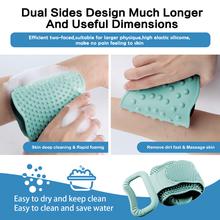 Load image into Gallery viewer, Silicone Back Scrubber for Shower, Lengthen &amp; Soft Back Washer, Bath Body Brush with Handles for Deep Cleaning, Exfoliating and Massaging ( 30-Inch) 148 / 5000 翻译结果
