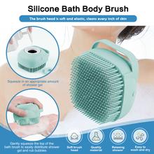 Load image into Gallery viewer, Silicone Back Scrubber for Shower, Lengthen & Soft Back Washer, Bath Body Brush with Handles for Deep Cleaning, Exfoliating and Massaging ( 30-Inch) 148 / 5000 翻译结果