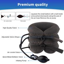 Load image into Gallery viewer, Cervical Neck Traction Device &Inflatable Adjustable Neck Stretcher Provide Neck Support Neck Traction and Neck Pain Relief,Neck Brace and Cervical Traction Device is The Neck Care Equipment