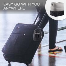 Load image into Gallery viewer, Sunany Inflatable Foot Rest Pillow for Travel, Kids/Adults Airplane Travel Pillow-Adjustable Height Cushions,for Kids to Sleep While Traveling,Suitable for Office, Home and Any Travel